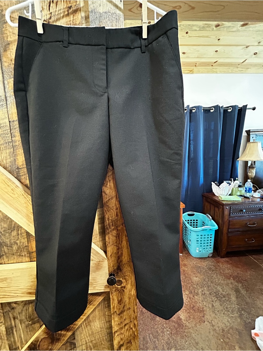 Maurices Black Capris Pants